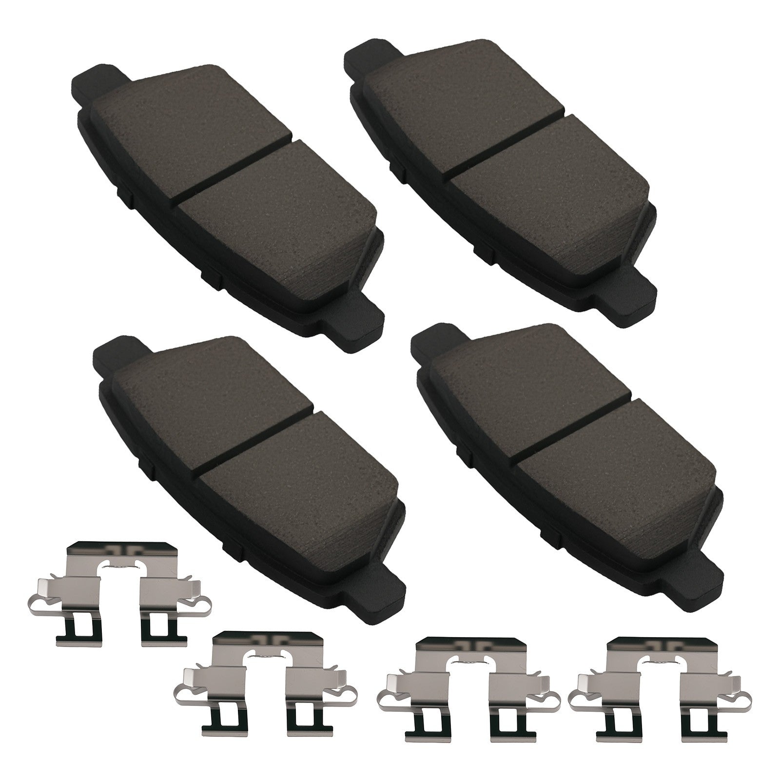 Rear L&R Ceramic Brake Pads Kit for Ford Fusion 2006-2012 Lincoln MKZ