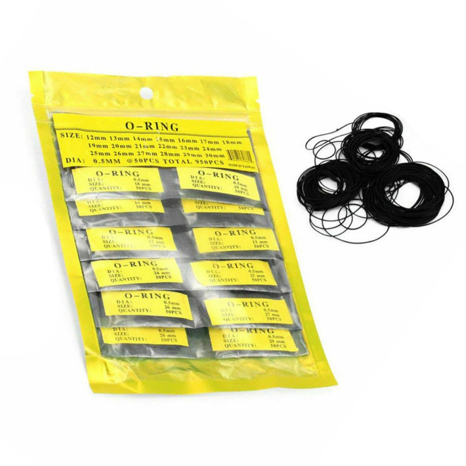 Rubber O-ring Watch Back Cover Waterproof Seal Gaskets 0.8mm Diameter