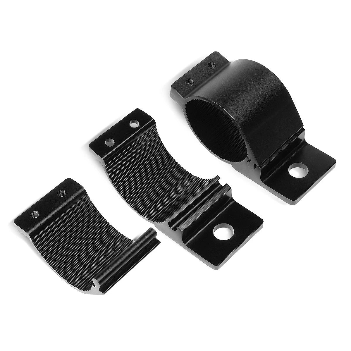 Fit 2"od Roof/bull Bars Pair Matte Aluminum Fog | Built Supply Co