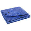 8' X 10' Blue All Purpose Tarp Tarpaulin Ft Uv Protection Canopy Tent