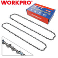 Workpro 2-pack 18" Chainsaw Chain 3/8"pitch 62 Drive Link Wood