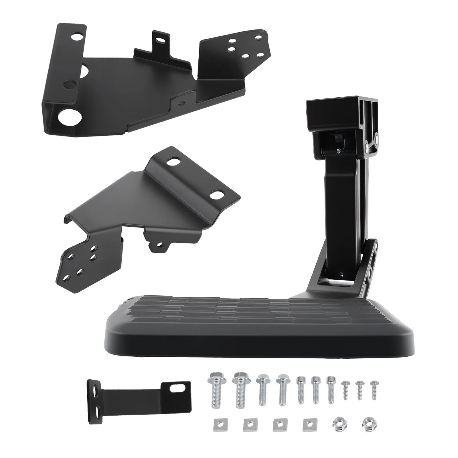 Rear Bumper Side Bed Step Retractable Bedstep Black For Ford F-150 F150 2021-23