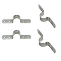 9/16" Stainless Steel T316 Pad Eye Tie Down Kayak Deck Loop 4 Hole