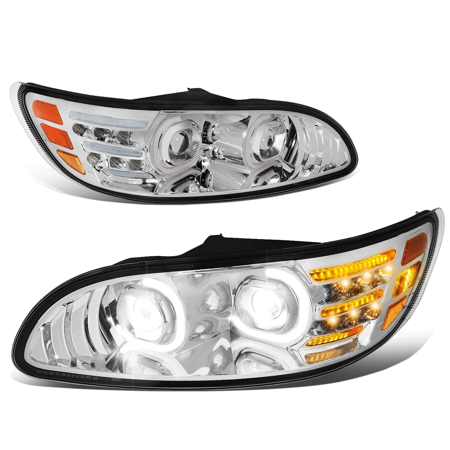 Fit 99-20 Peterbilt 325- 387 Led Drl Turn Signal | Built Supply Co