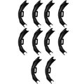 10 Pack XFITTING 3/8"-1/2" Pex B Plastic Tubing, Bend S