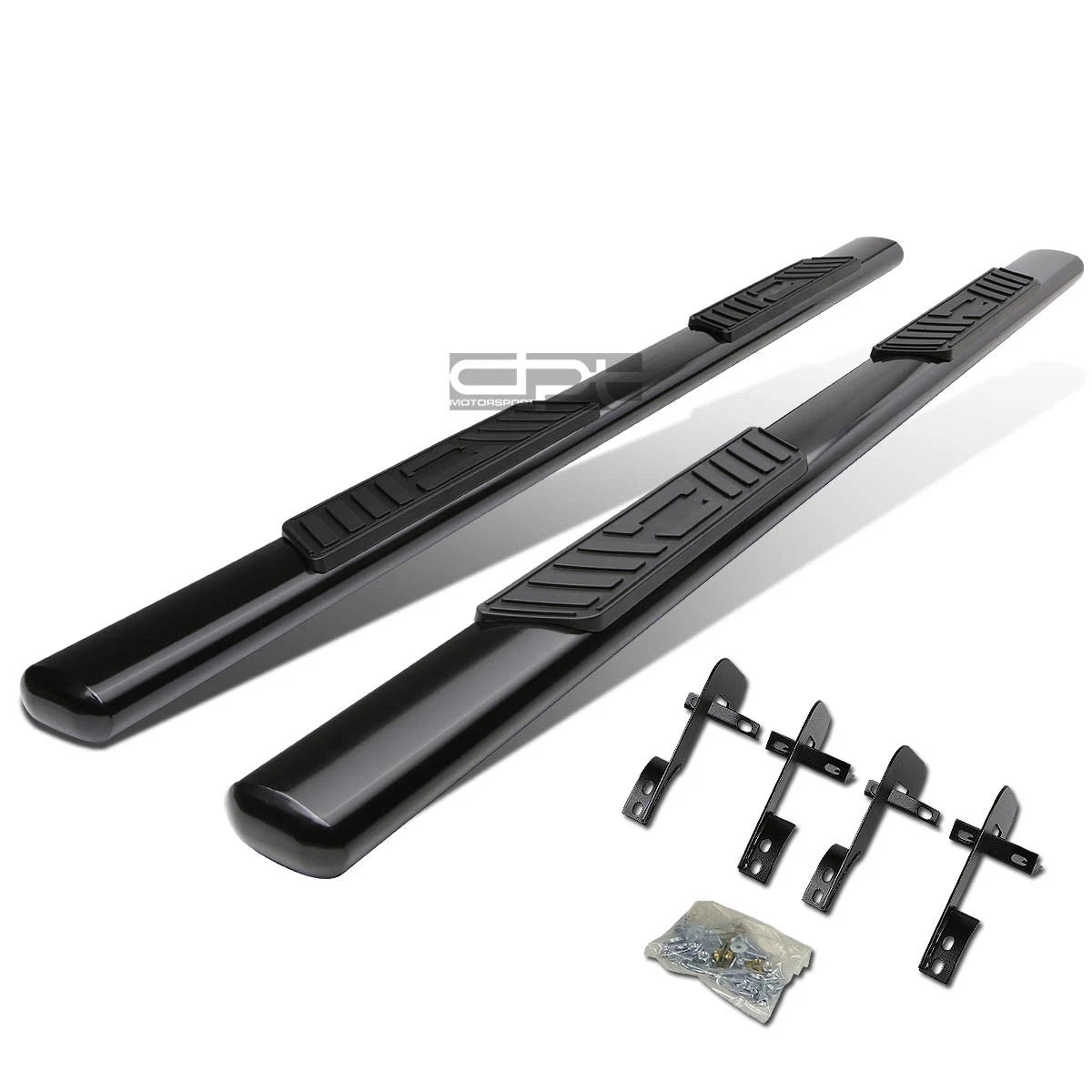 Fit 01-03 Ford F150 Supercrew Cab 5" Black Oval | Built Supply Co
