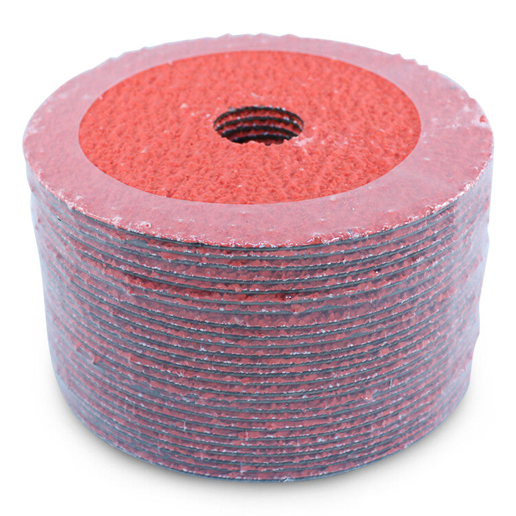 100 Pack - 4.5" Ceramic Resin Fiber Disc 36 Grit 4-1/2" Grinding &