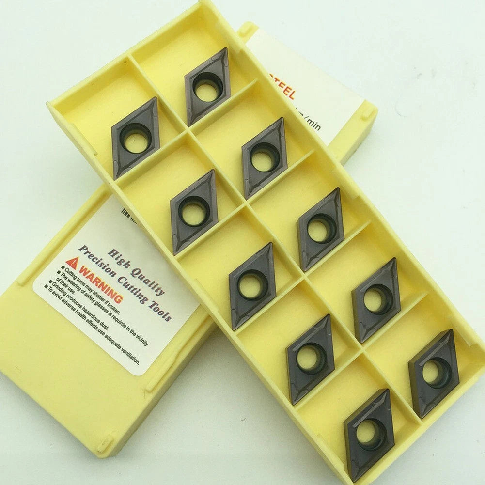 10* Dcmt11t304 Lf6018 Insert Carbide Turning Replace Fittings High