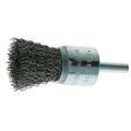 10 Pack - 1" Crimped Wire End Brush Stainless Steel with 1/4" Shank Die Grinder