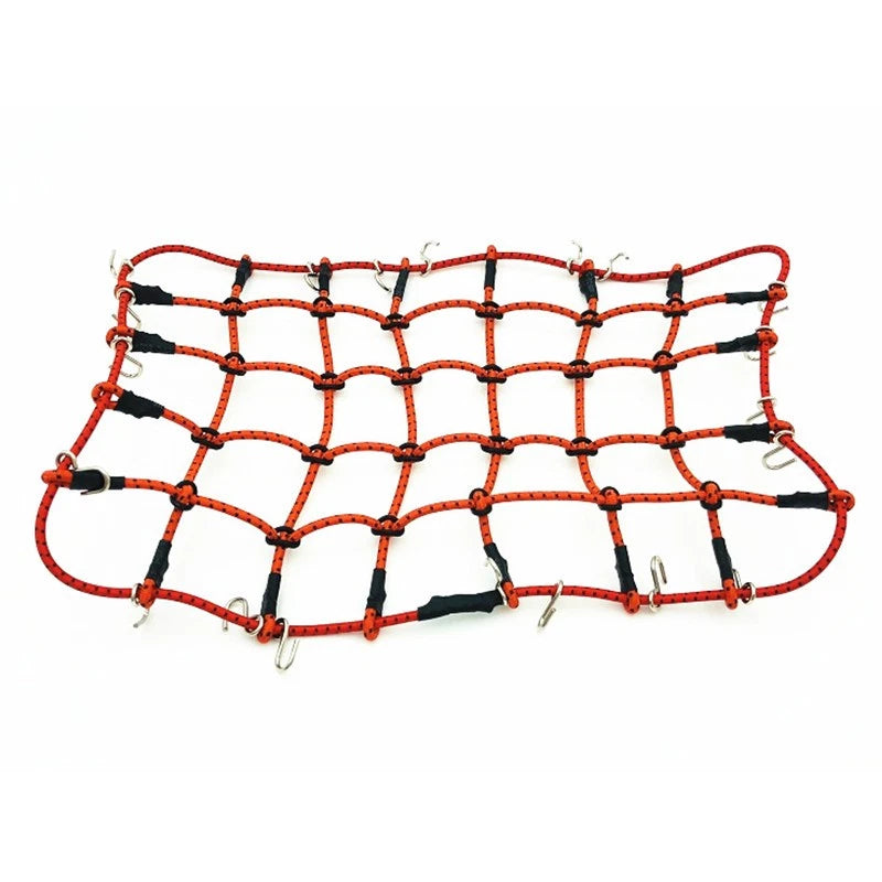 Elastic Luggage Roof Rack Net With Hook For Axial Scx10 1:10 Rc