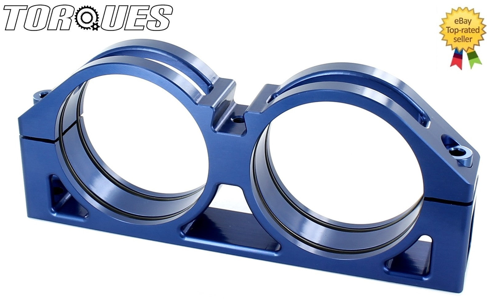 Billet Aluminium O ring lined Fuel Pump Cradle 60mm I.D For Twin Bosch