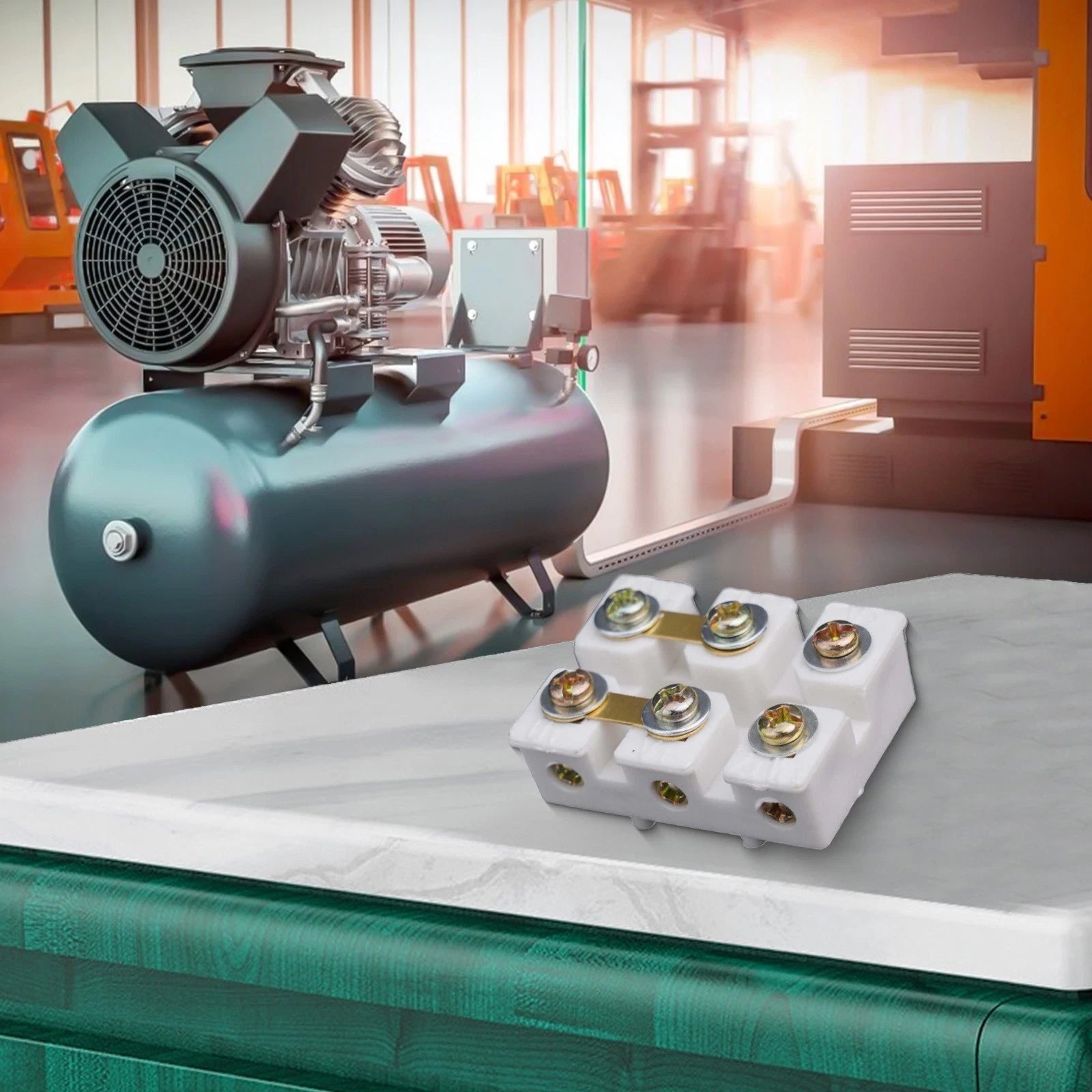 Secure Storage For Motor Capacitors Single Phase Terminal Connection