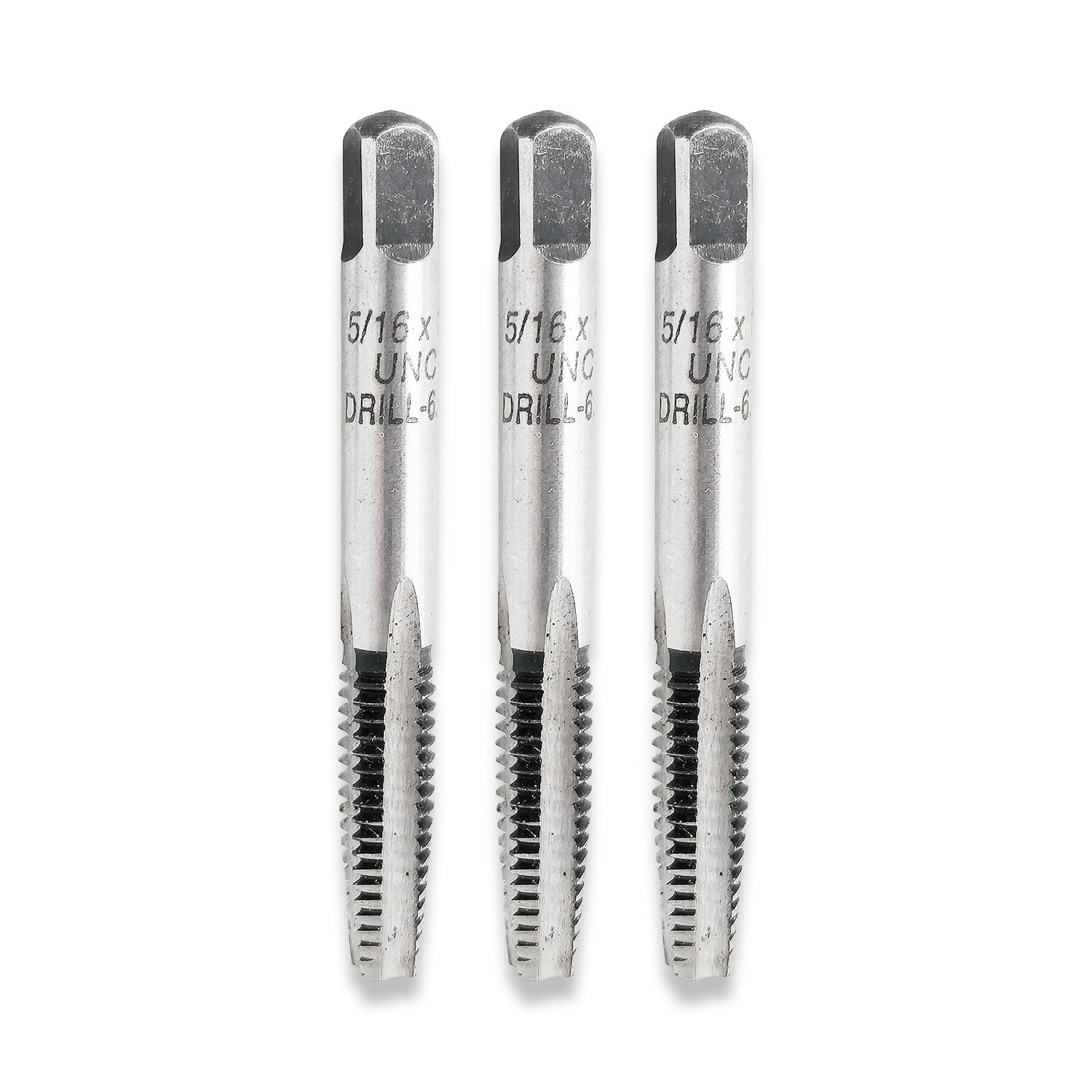 5/16 UNC Threading Taps Set 3-Piece by RDGTOOLS