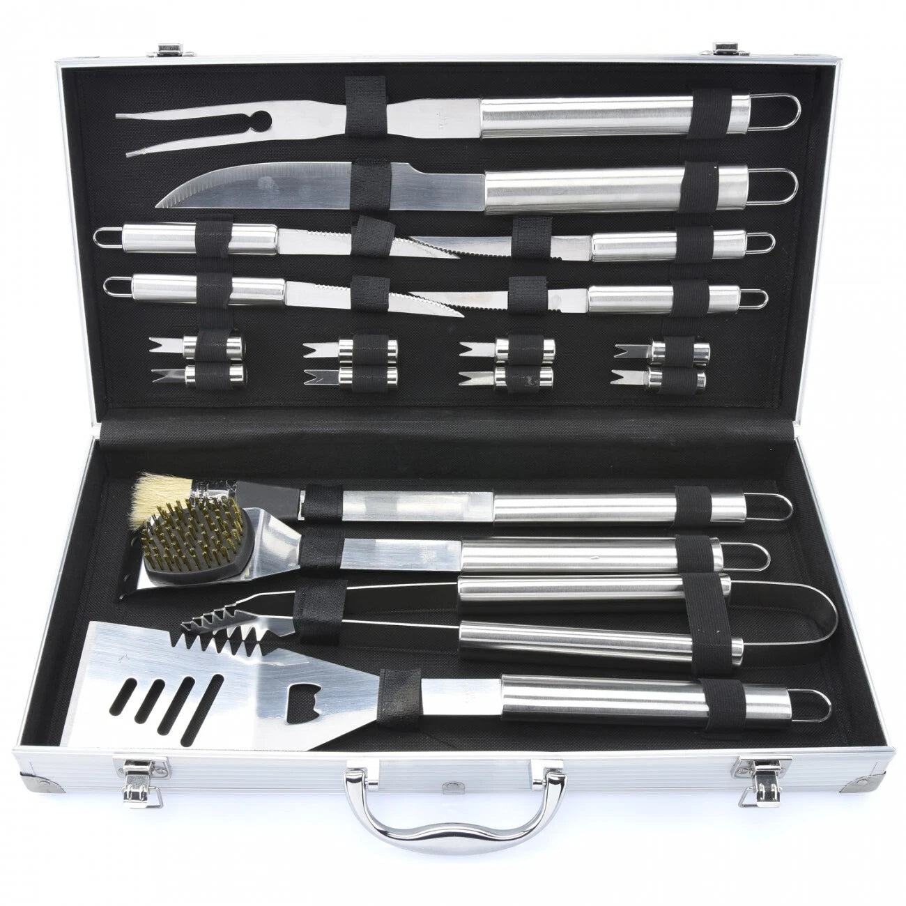 Bbq Cooking Ware Stainless Steel Tool Barbecue Utensil Camping Set