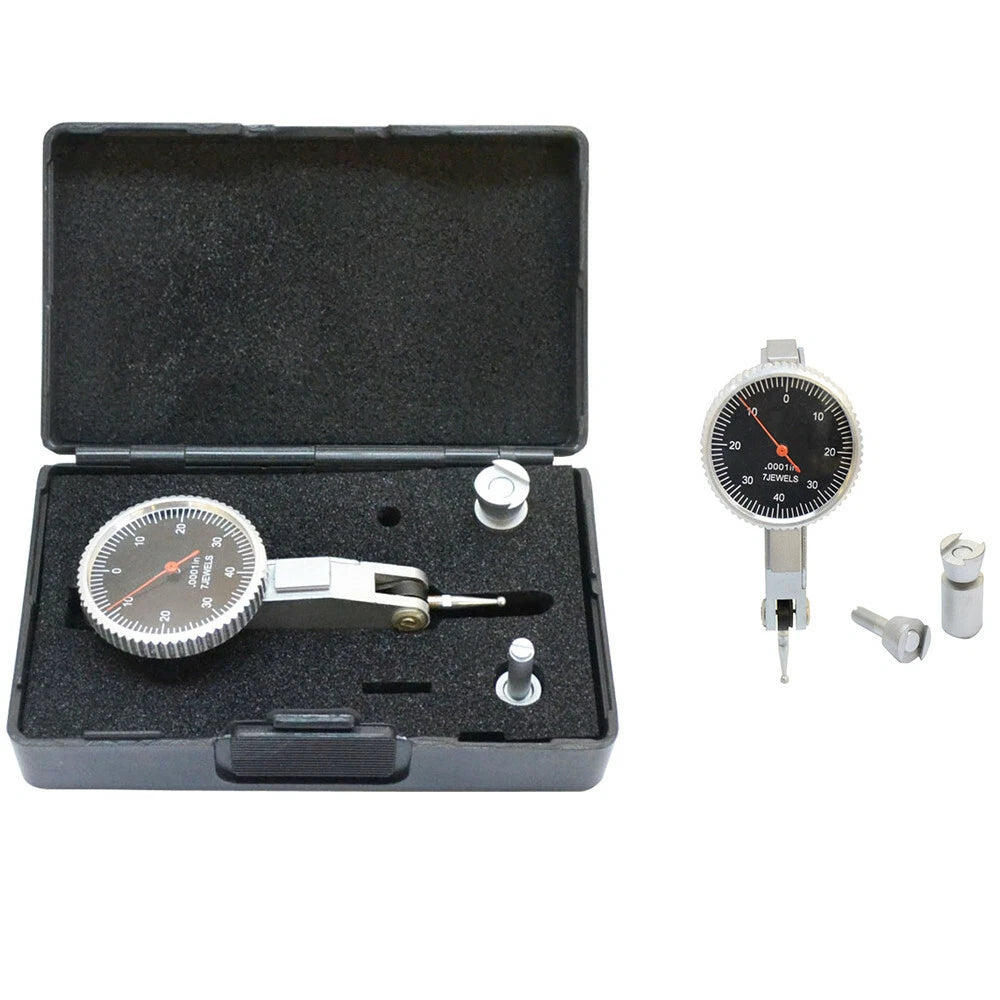 Black Face .008 Inch Dial Test Indicator .0001 Inch Graduation With