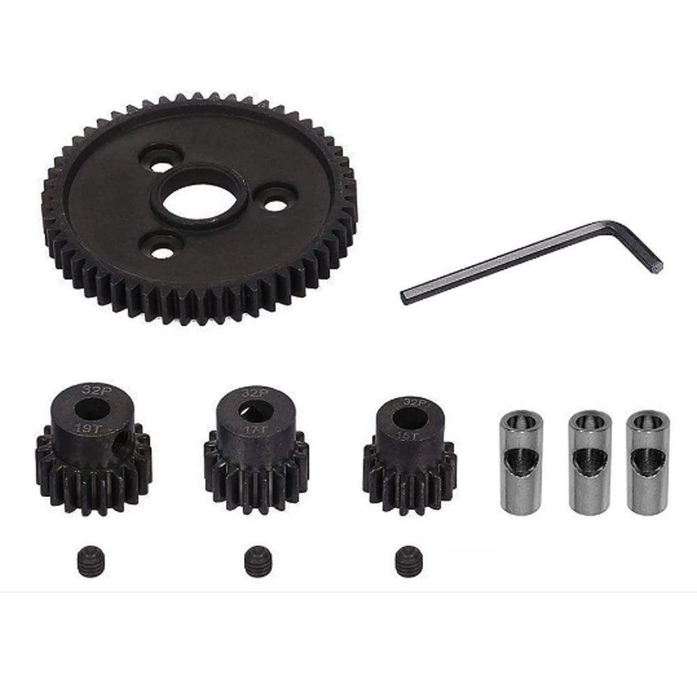 32p 1/10 Metal Gear 54t 15t 17t 19t Motor Gear For Traxxas Slash 4x4