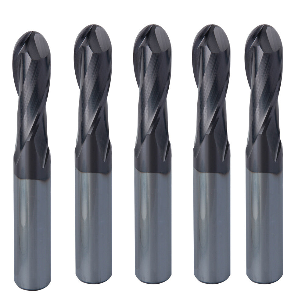 3/16" Solid Carbide End Mill - 2 Flute for Aluminum