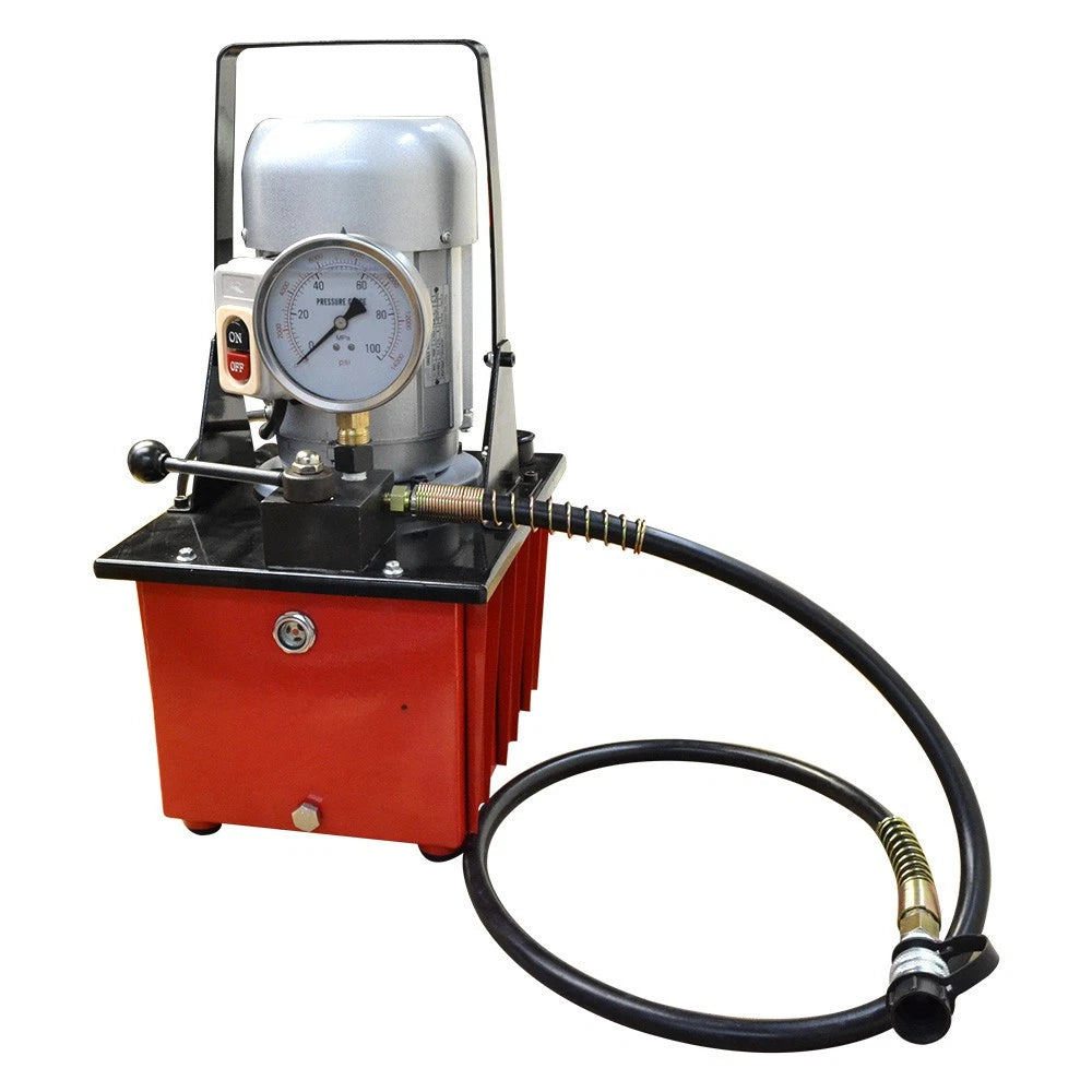 Hydraulic Pump Single Acting 10,000PSI 8l Oil 110V Electric 1720rpm