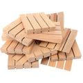 Taskar Hardwood Fence Panel Wooden Wedges Wood | Built Supply Co