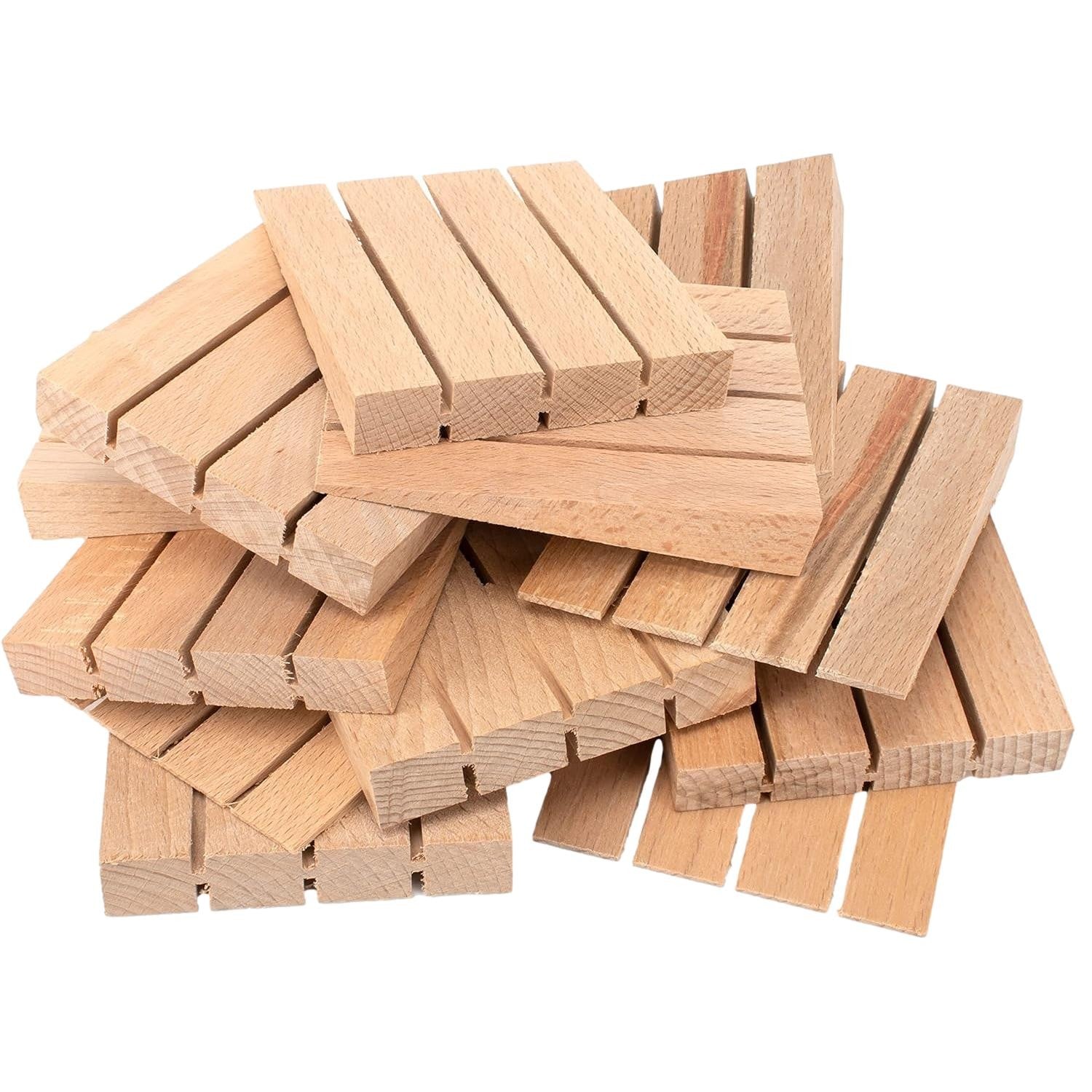 Taskar Hardwood Fence Panel Wooden Wedges Wood | Built Supply Co