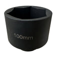 1" Drive 100mm Jumbo Shallow Impact Socket by Unbranded