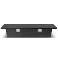 63" X 12" X14"aluminum Black Pickup Trunk Bed Tool | Built Supply Co