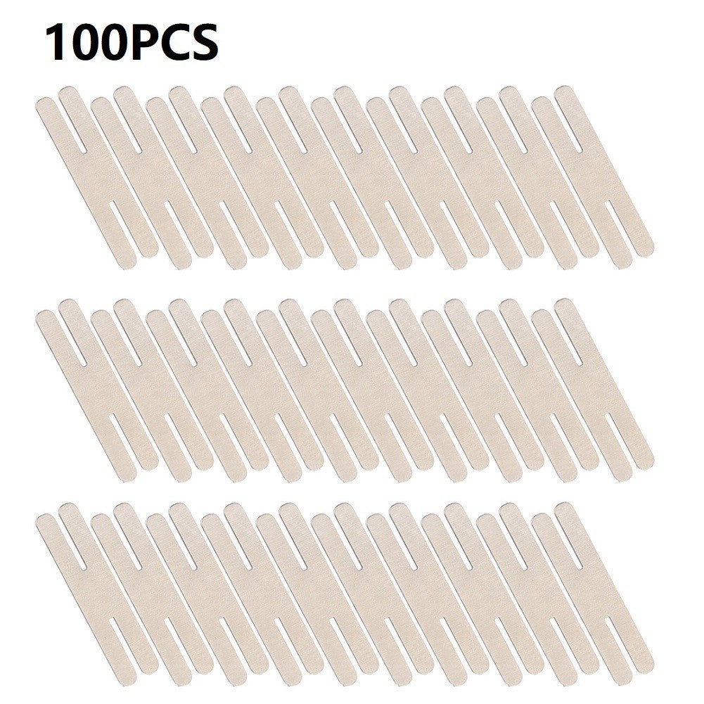 Easy to use H Type Nickel Plated Steel Strips for Battery Packs 100pcsOpens in a