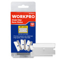 WORKPRO Single Razor Edge Blade 50-Packs High Carbon Steel One Edge Razor Blades
