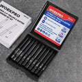 Workpro 10PCS Magnetic Slotted Phillips Screwdriver Bit Set 1/4" Hex