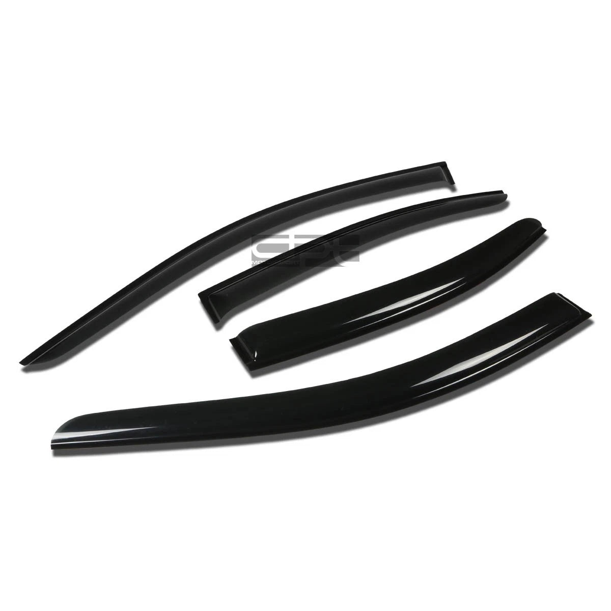 Fit 09-14 Maxima A35 Smoke Tint Side Window Visor/wind Deflector Vent