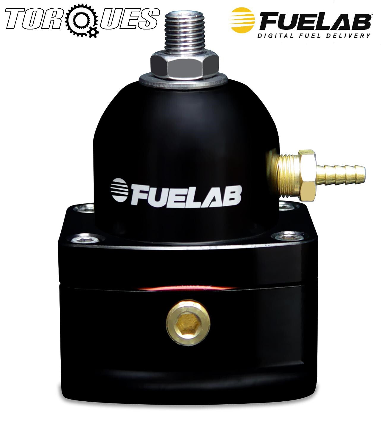 Fuelab Efi Three Port Fuel Pressure Regulator Orb-10 Inlets Black