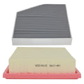 Air Filter Kit 2PCS Cabin Engine for Mercedes Benz C300 4Matic 22 GAS