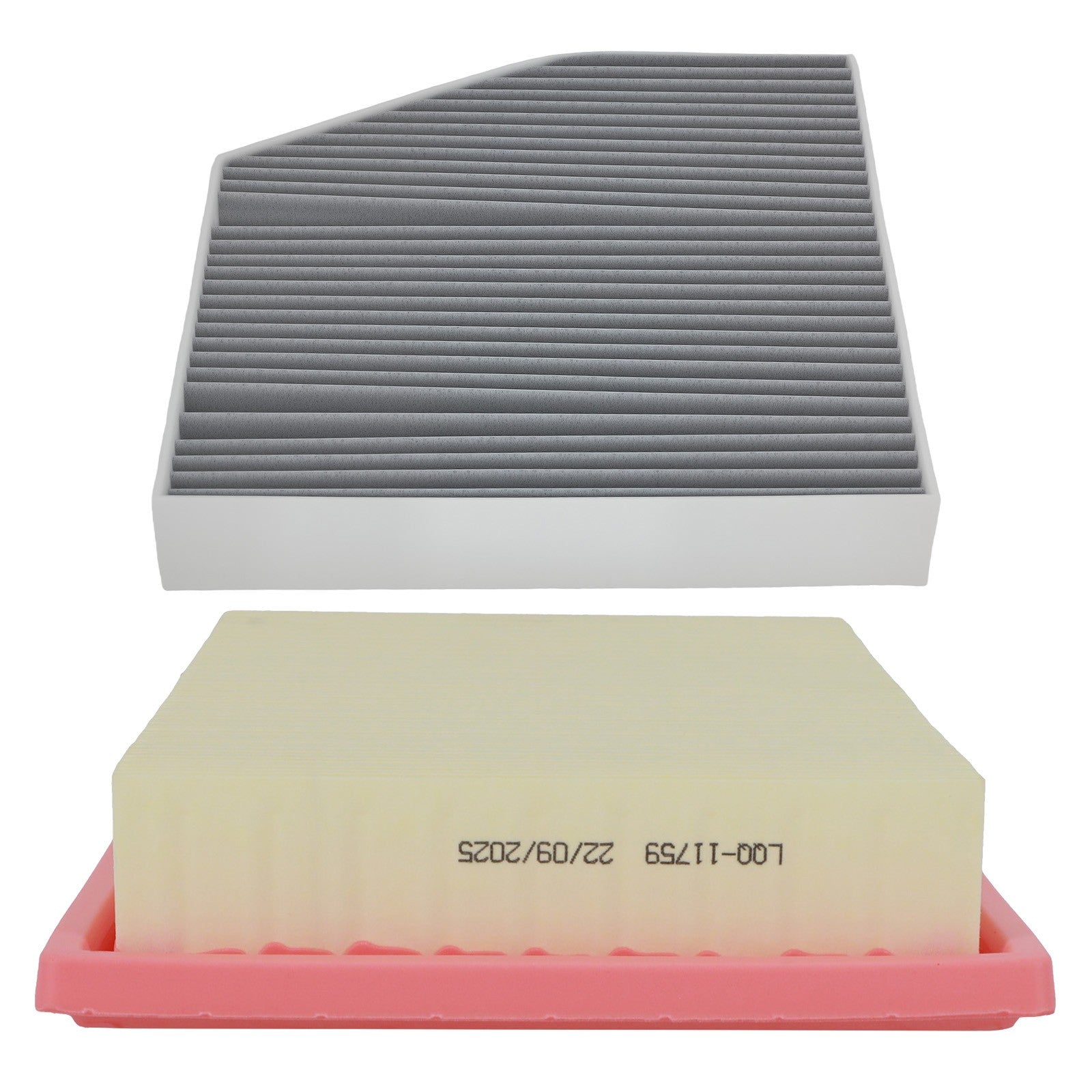 Air Filter Kit 2PCS Cabin Engine for Mercedes Benz C300 4Matic 22 GAS
