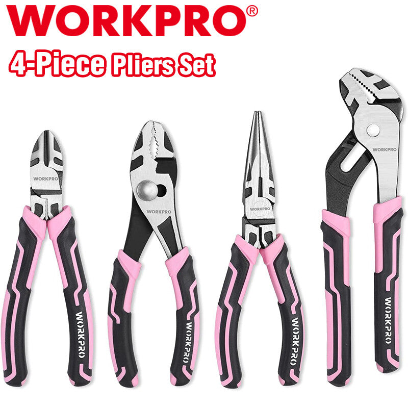 WORKPRO Pliers 4PC Set by WORKPRO