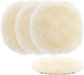 4x Polishing Pads 5" Pure Wool Car Buffer Kit by Unbranded