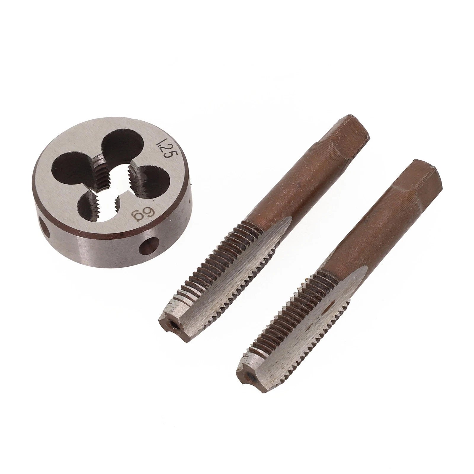 For M10 X 1.25mm Tap & For M10 X 1.25mm Die Metric Thread Right Hand