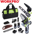 Workpro 3-in-1 Mini Chain Saws Cordless Detail Belt | Built Supply Co