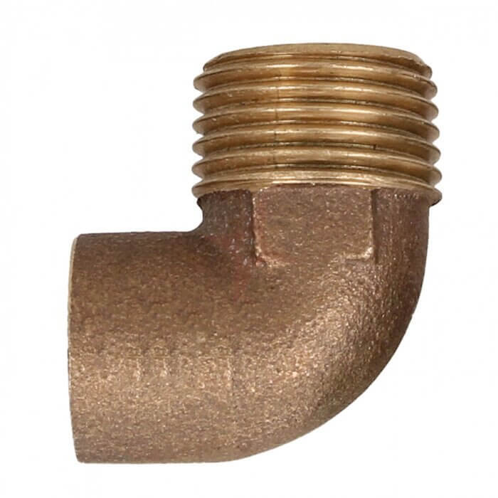 Endfeed 22mm x 3/4" Male Iron Elbow