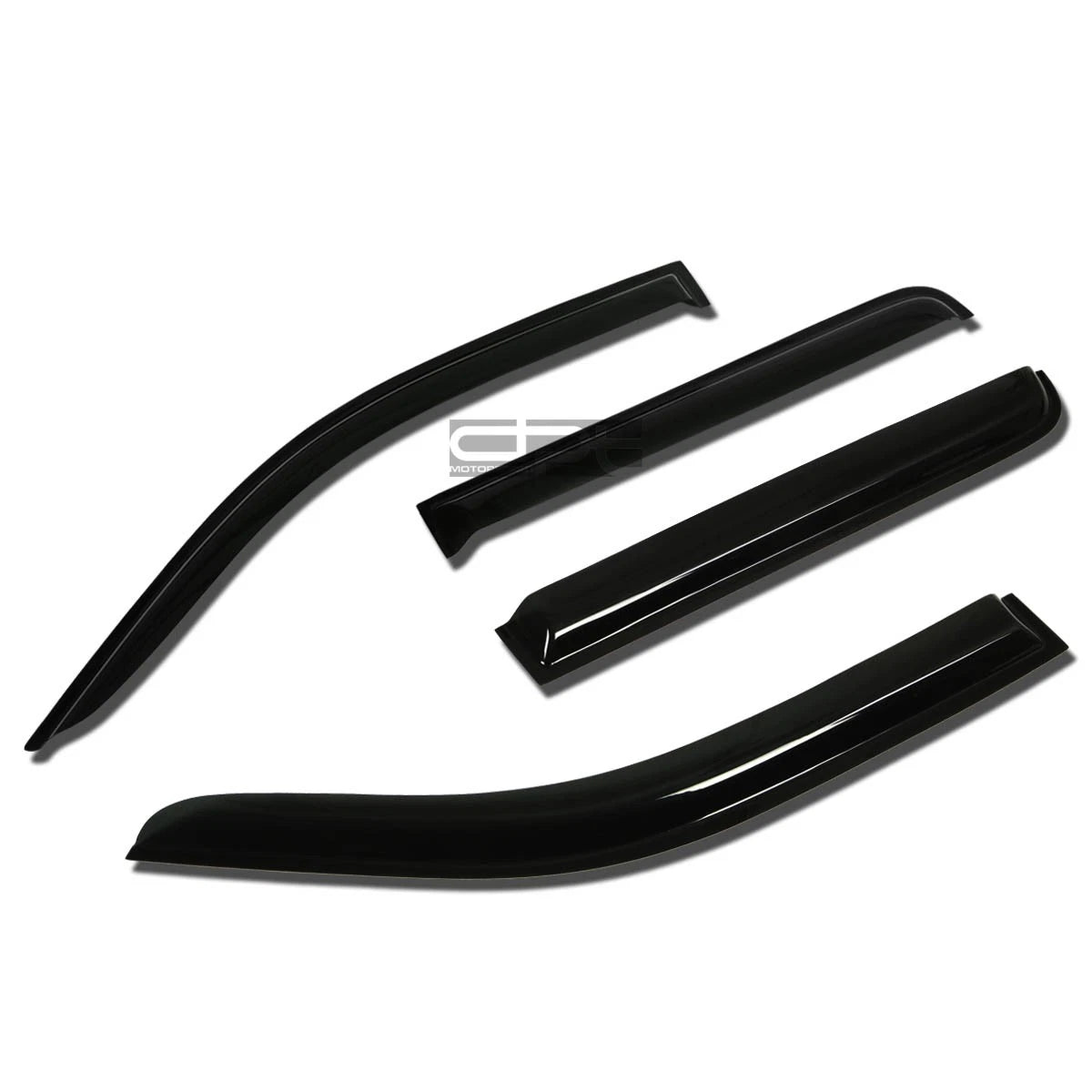 Fit 05-14 Frontier D40 Smoke Tint Window Visor/wind | Built Supply Co