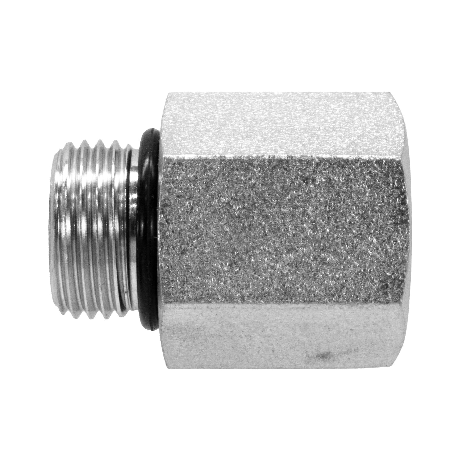 6410-08-12 Hydraulic Fitting 1/2" Male O-Ring Boss X 3/4" Female O-Ring Boss