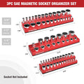 WORKPRO 3-Piece Socket Holder Set by WORKPRO