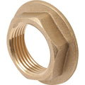 1/2" BSP Brass Small Flanged Backnut