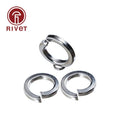 304 Stainless Steel Spring Split Lock Washer Elastic Gasket M8 M10