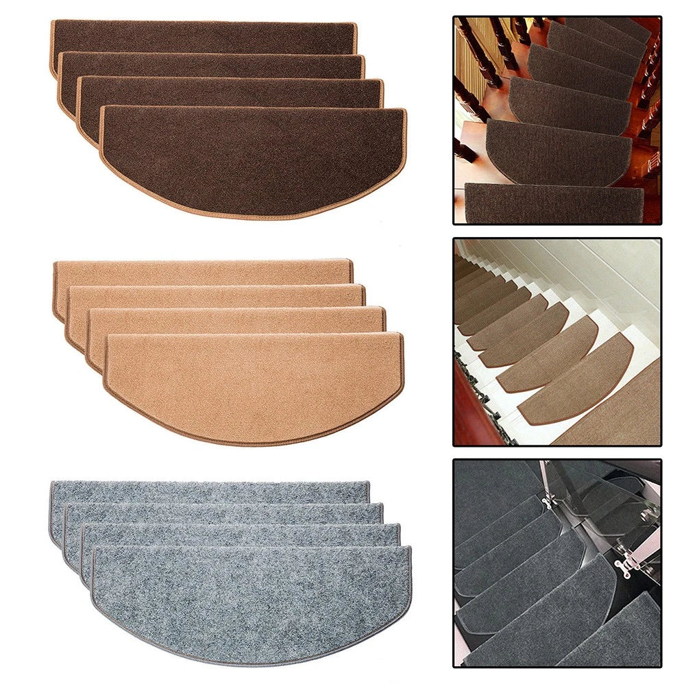 Replacement Non-slip Stair Carpet Mats Staircase Step Rug Cover Mat