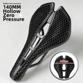 Carbon Fiber Reinforced Saddle With Hollow Center And For Honeycomb