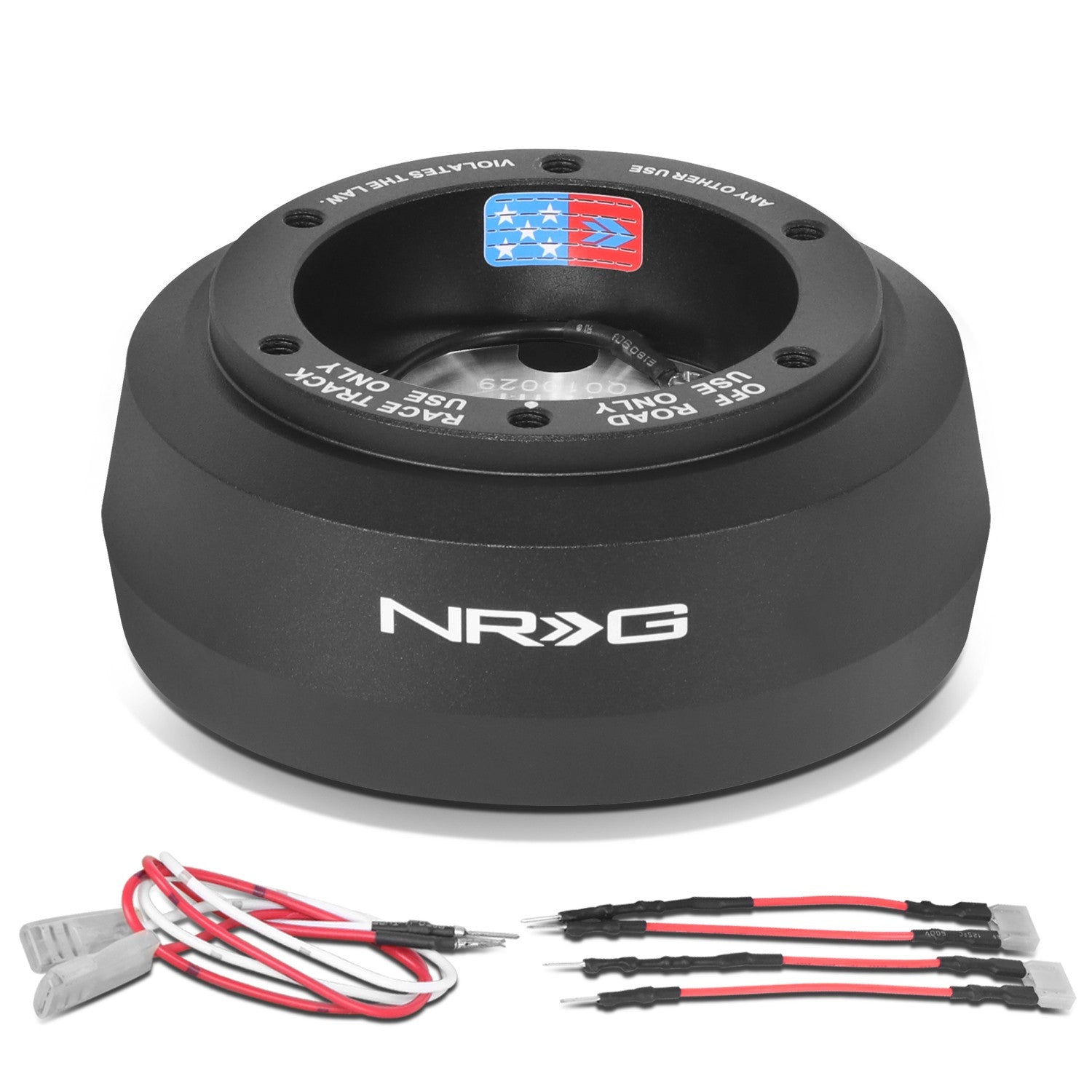 NRG SRK-171H Steering Wheel Short Hub Adapter Fit 74-19 Jeep