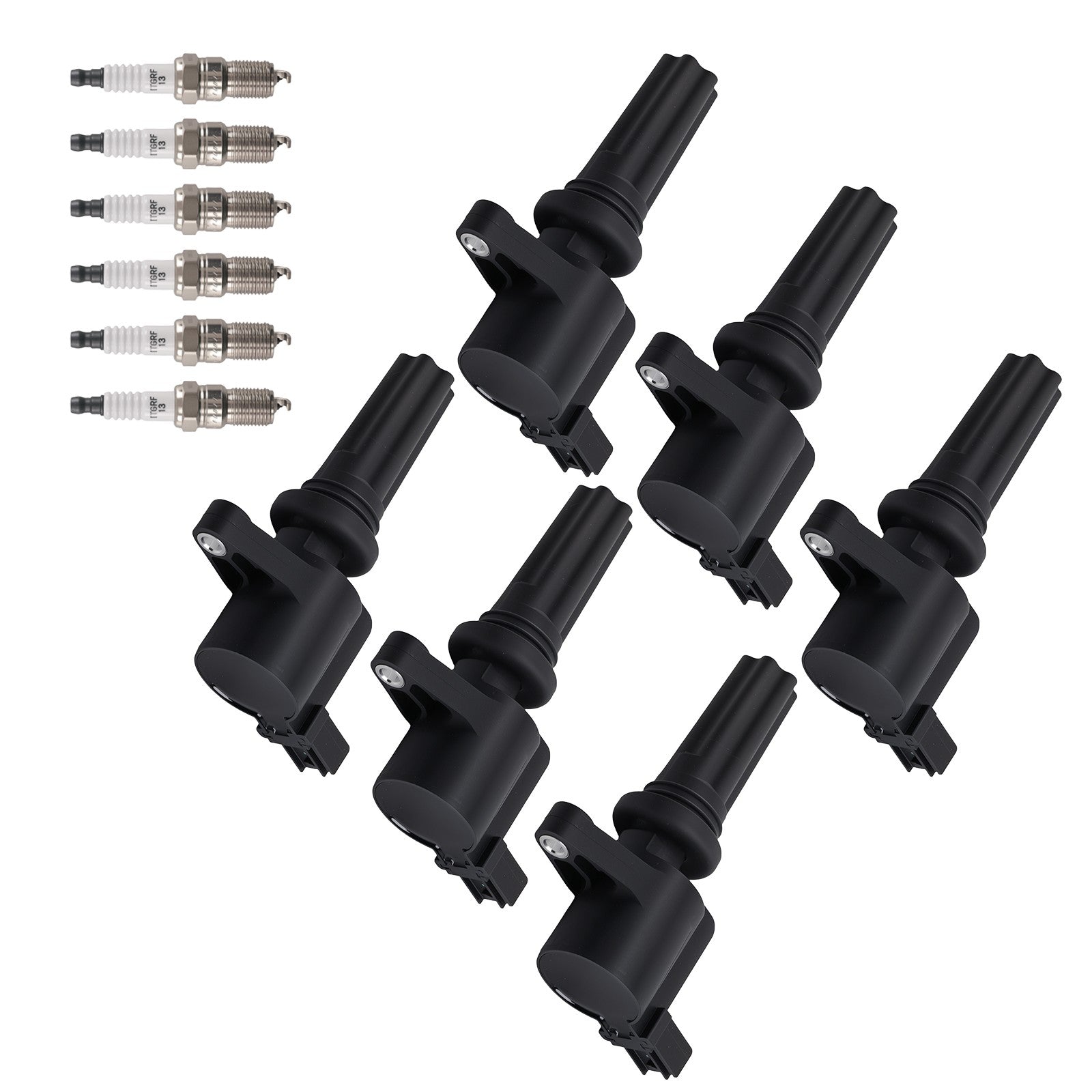 6* Ignition Coils & 6 Iridium Spark Plugs for Lincoln LS 00-05 V6 3.0L