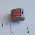 XFITTING 3-Way Terminal Block Lever Connector - 10 Pack