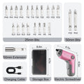 WORKPRO Electric Cordless Screwdriver 3.6V by WORKPRO