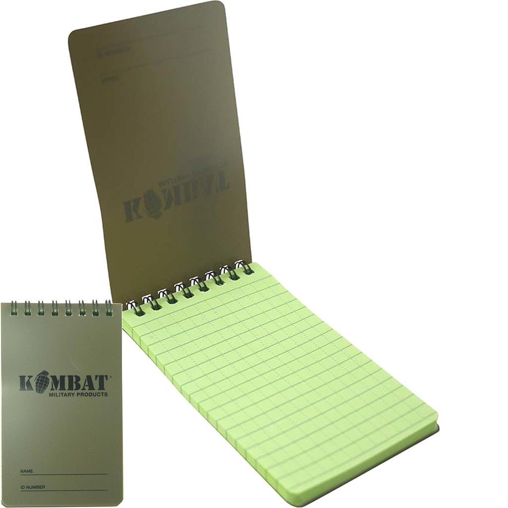 Kombat UK Mini A6 Waterproof Notebook